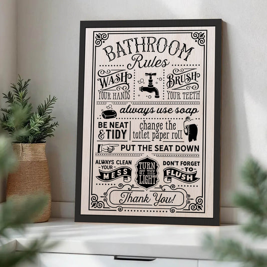 Bathroom Rules