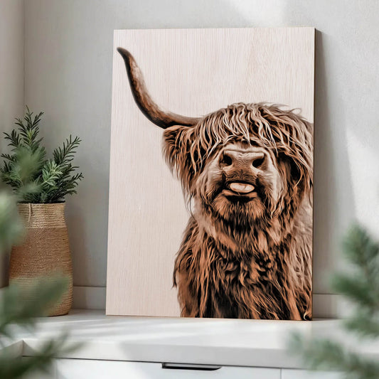 Cute Higland Cow