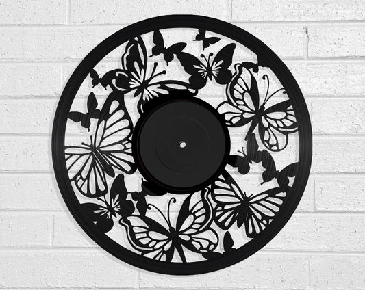 Butterfly - revamped-records - vinyl-record-art - nz-made