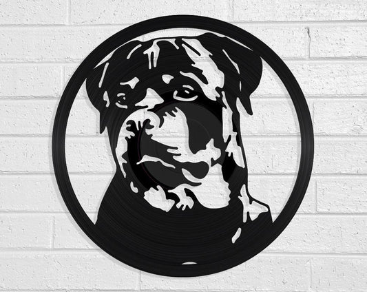 Rottweiler - revamped-records - vinyl-record-art - nz-made