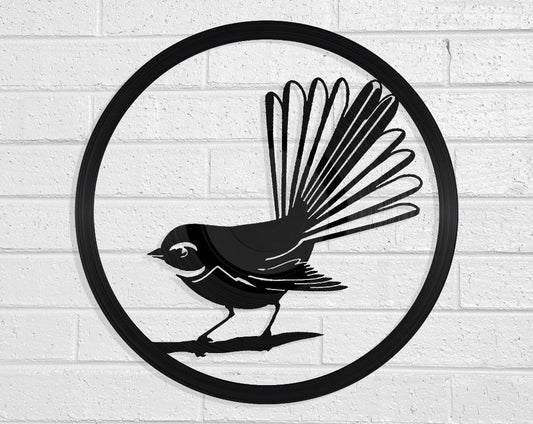 Fantail - revamped-records - vinyl-record-art - nz-made