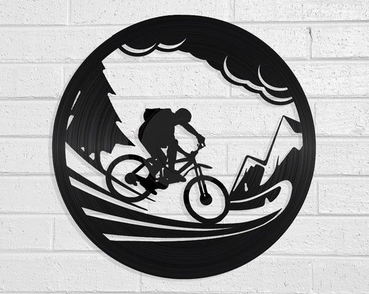 Mountain Bike - revamped-records - vinyl-record-art - nz-made
