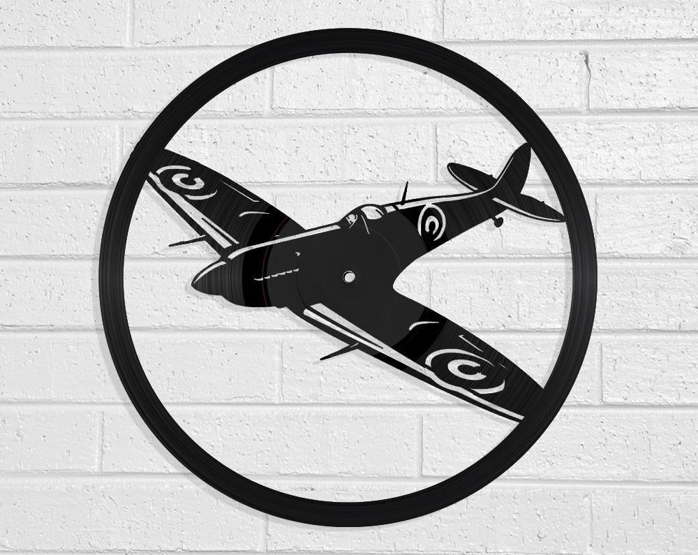 Spitfire - revamped-records - vinyl-record-art - nz-made