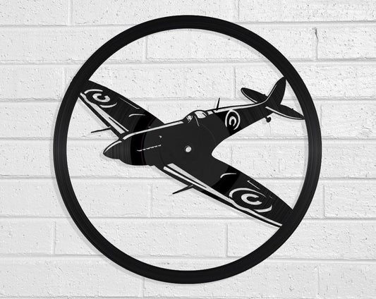 Spitfire - revamped-records - vinyl-record-art - nz-made